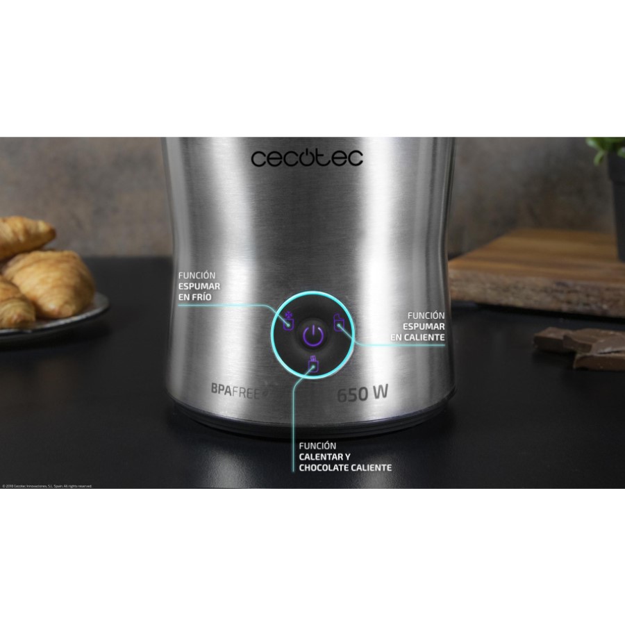 additioanl image for  Cecotec Milk Frother S/Steel 200 ml 